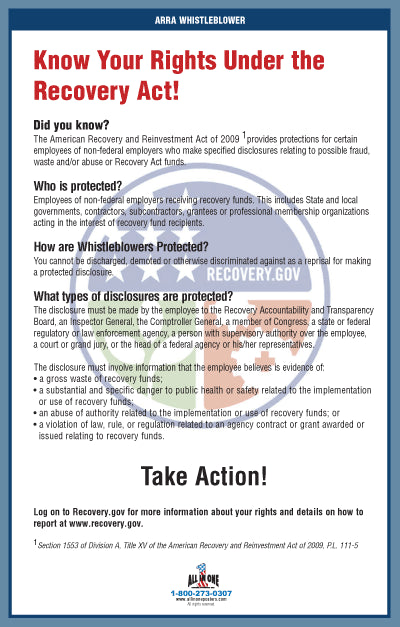 ARRA Whistleblower Protection