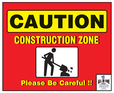 Caution Construction Zone