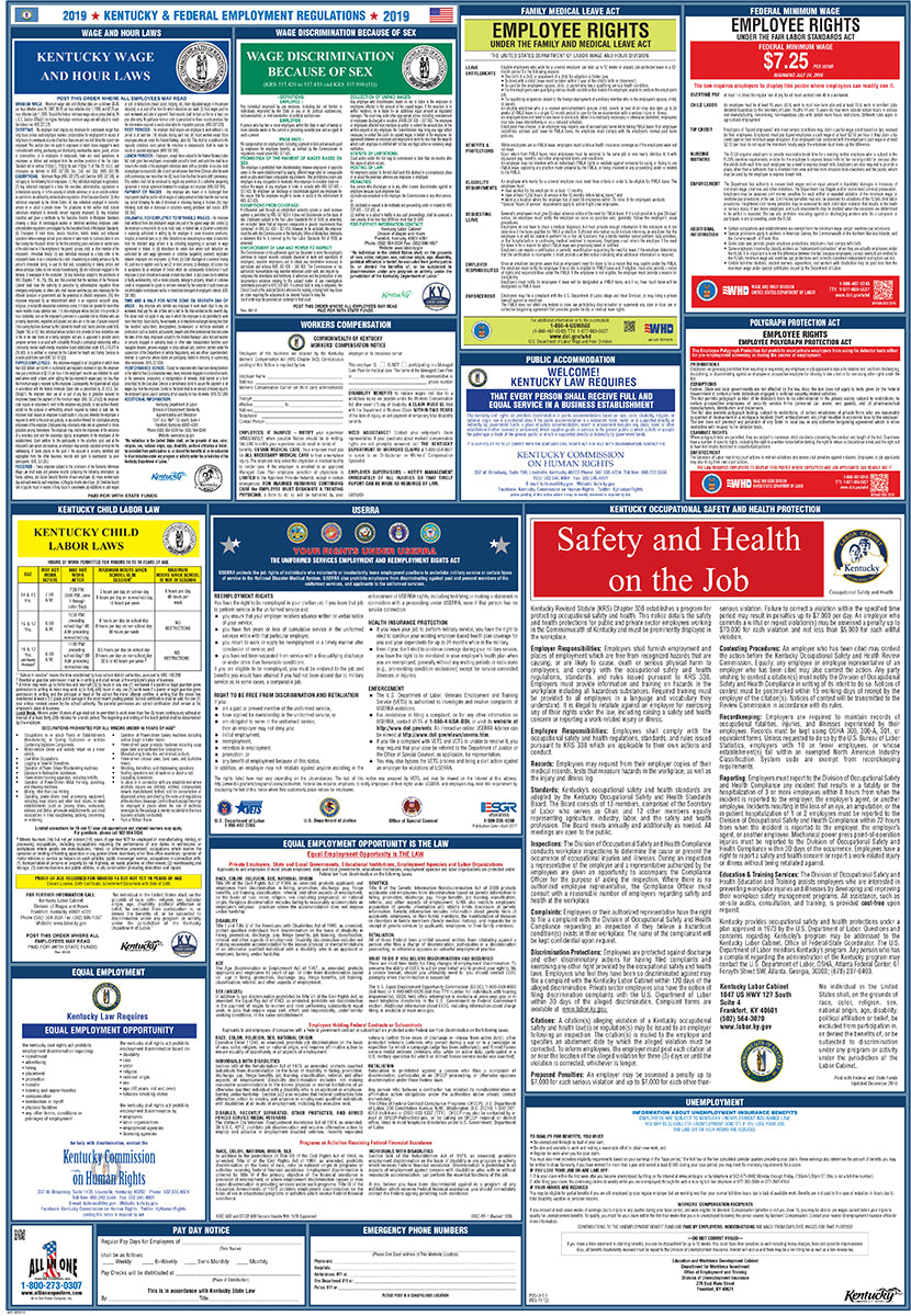 2026 Kentucky & Federal Combination Poster