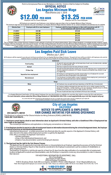 2026 Los Angeles City Poster