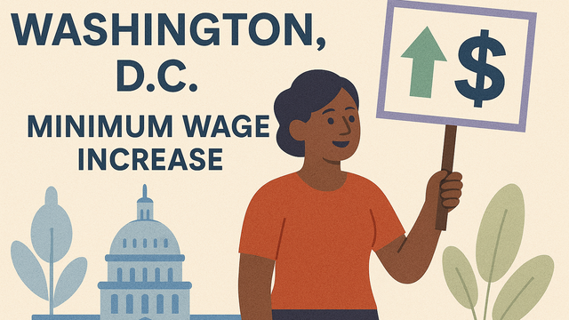 Washington D.C. Wage Increase: What to Know Beginning July 1, 2025