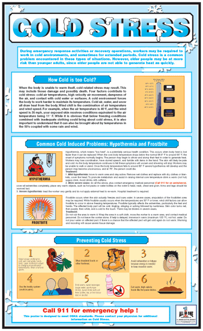 Cold Stress Poster