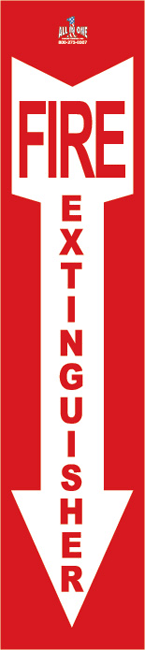 Fire Extiguisher Sign