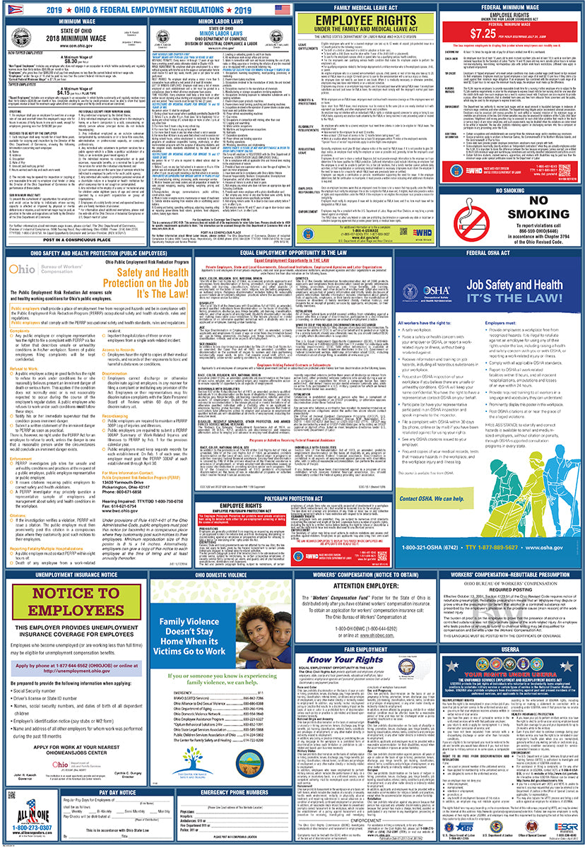 2026 Ohio & Federal Combination Public Entities Poster