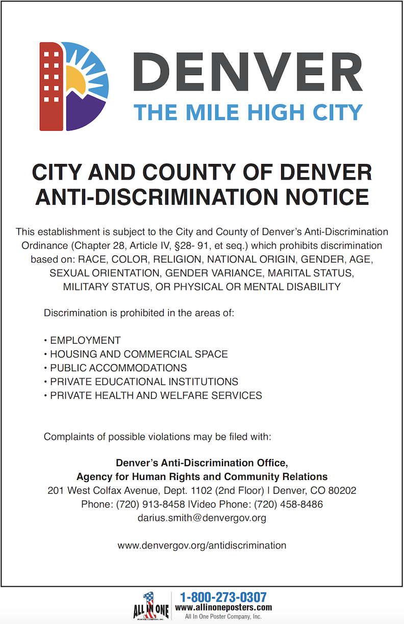 2026 Denver City Poster