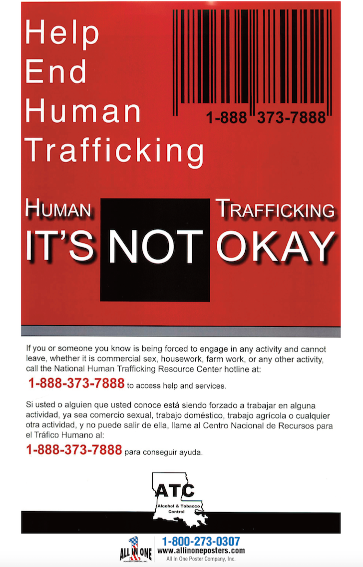 Louisiana Human Trafficking