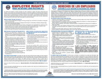 Employee Rights Under NLRA Bilingual 2011 - Now Available