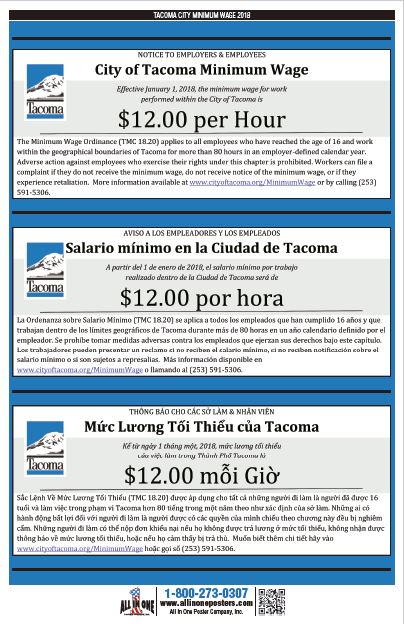 Tacoma City Paid Sick Leave