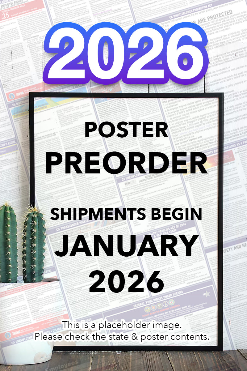 2026 Ohio & Federal Combination Poster